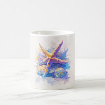 Canto acuático Starfish Beach Mug