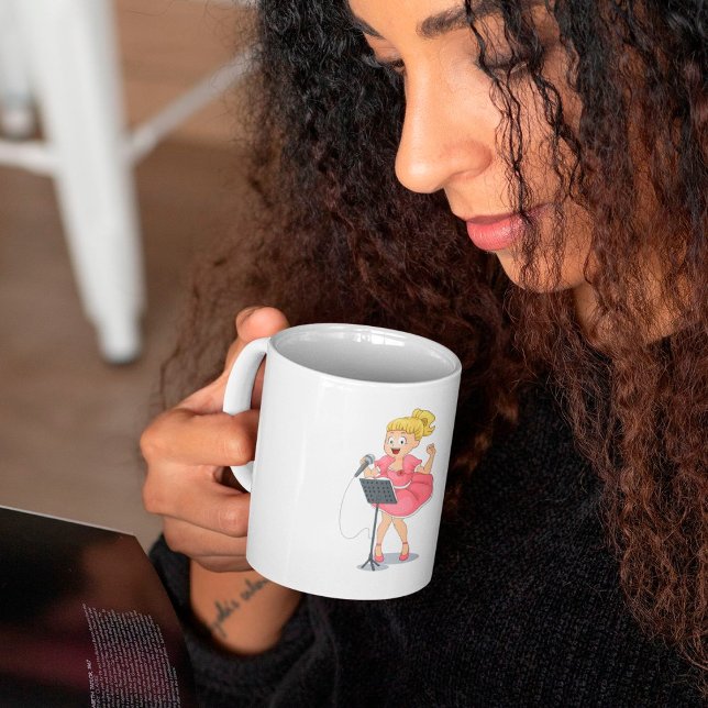 Taza De Café Canto chica (Subido por el creador)