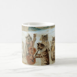 Taza De Café Canto de gatos Carol por Louis Wain