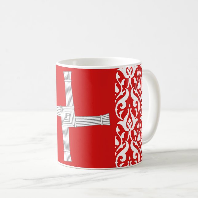 Taza De Café Cantón de Crois Brigte (Anverso derecho)