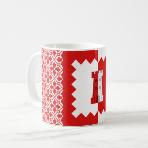 Taza De Café Cantón de Cydllan Downs Badge Coffee Mug