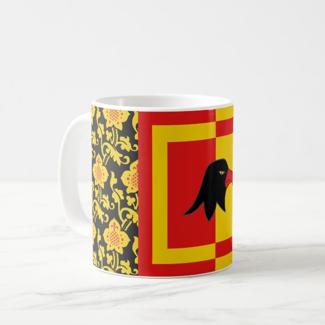 Taza De Café Cantón de Falconcretamente Populace Badge Coffee M (Anverso izquierdo)