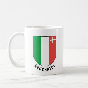 Taza De Café Cantón del escudo de armas de Neuchâtel