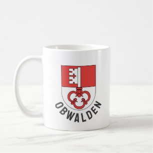 Taza De Café Cantón del escudo de armas de Obwalden