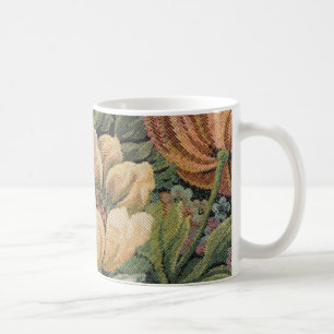 Taza De Café Canvas Flower Mug 002