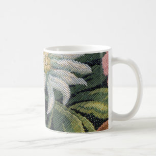Taza De Café Canvas Flower Mug 004