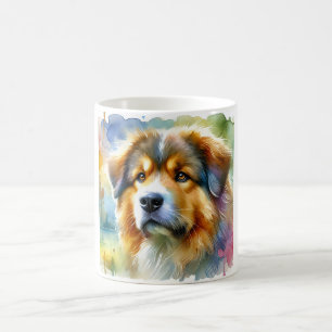 Taza De Café Cao da Serra de Aires Dog 070824AREF123 - Watercol