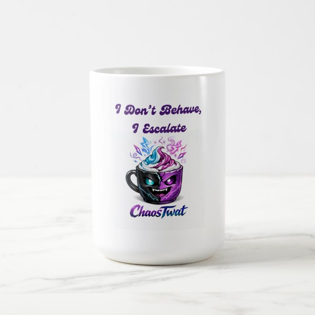Taza De Café CaosTwat (Centro)