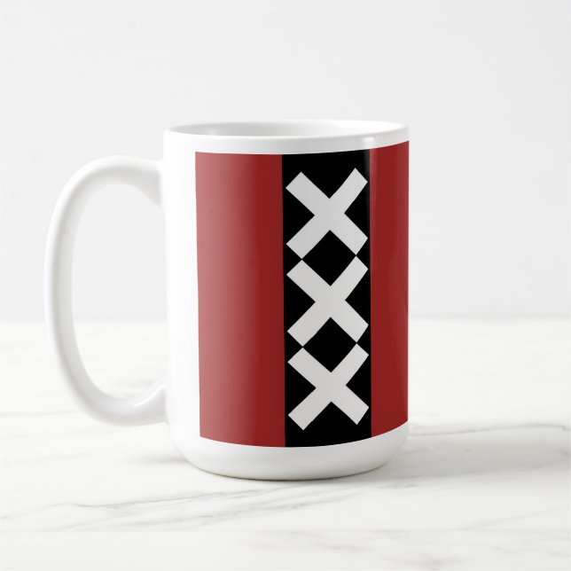Taza De Café Capa de Amsterdam de brazos (Izquierda)