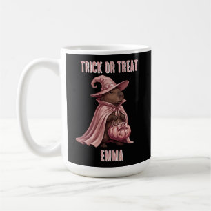 Taza De Café Capa de Bruja de Carpincho Personalizada para Tric
