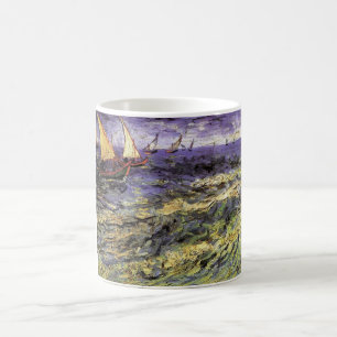 Taza De Café Capa marina en Saintes-Maries por Vincent van Gogh