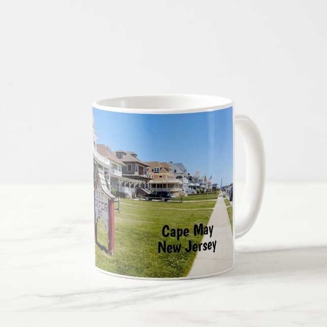 Taza De Café Cape May NJ (Anverso derecho)