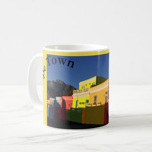 Taza De Café Cape Town Suráfrica (Anverso izquierdo)