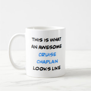 Taza De Café capellán de crucero, impresionante
