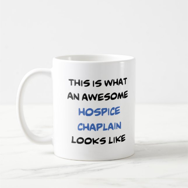 Taza De Café capellán de hospicio, impresionante (Izquierda)