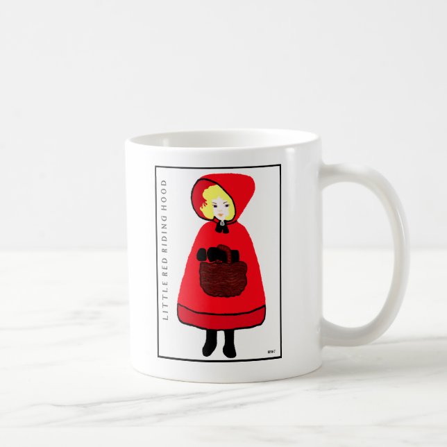 Taza De Café Caperucita Roja (Derecha)