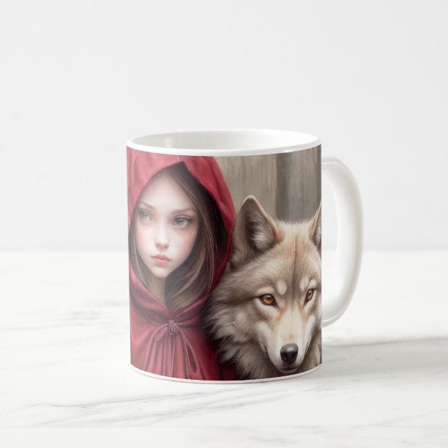 Taza De Café Caperucita Roja (Anverso derecho)