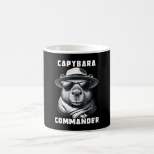 Capibara Con Gafas De Sol Capy Comandante