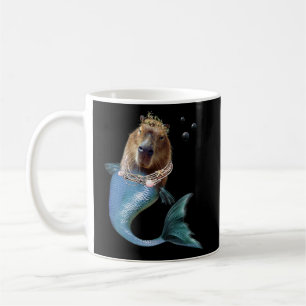 Taza De Café Capibara Mercapybara Cute Meme
