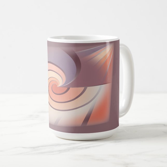 Taza De Café Capilla de mar Peach fuzz (Anverso derecho)