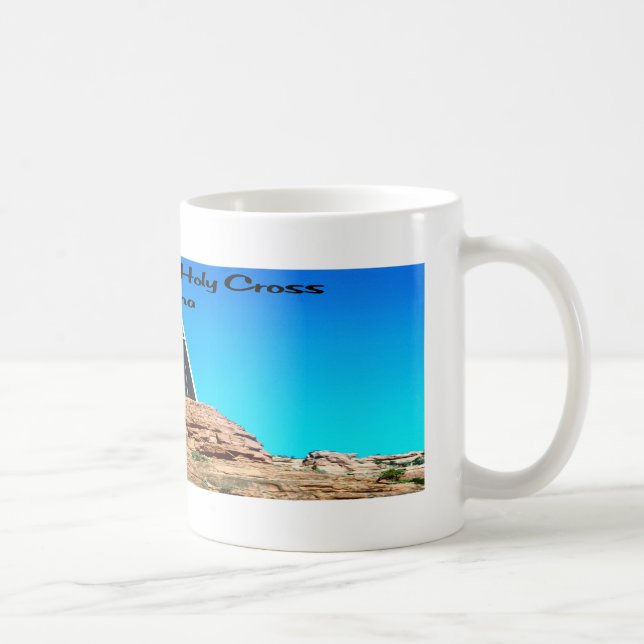 Taza De Café Capilla del Sedona cruzado santo Arizona (Derecha)