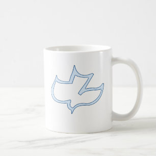 Taza De Café Capilla Hannover del Calvary de Koinonia (azul