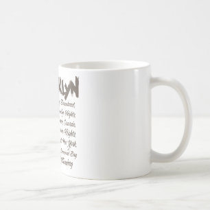 Taza De Café Capillas de Brooklyn