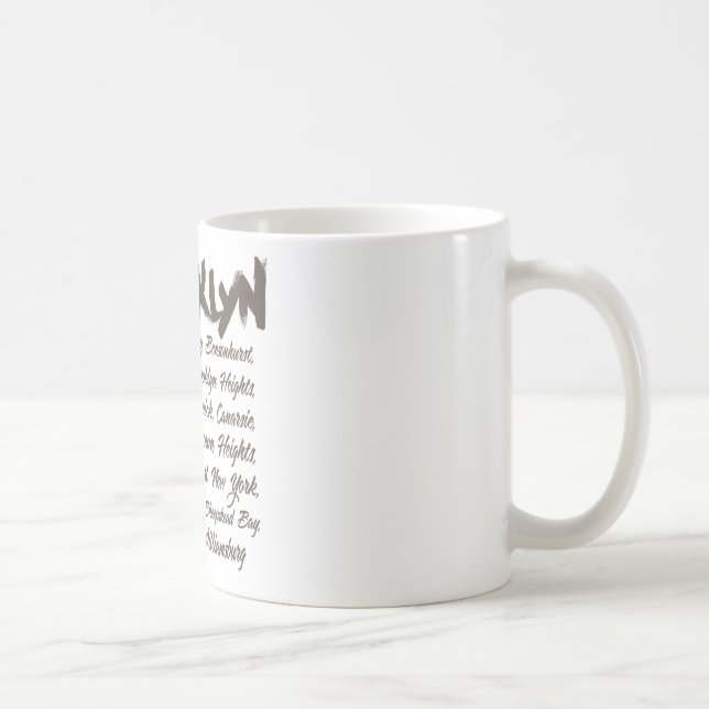 Taza De Café Capillas de Brooklyn (Derecha)