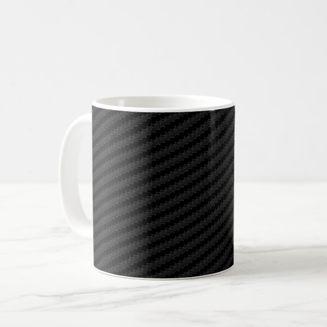 Taza De Café Capital de la fibra de carbono (Anverso izquierdo)