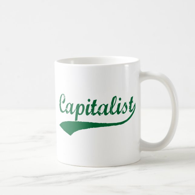 Taza De Café Capitalista (Derecha)