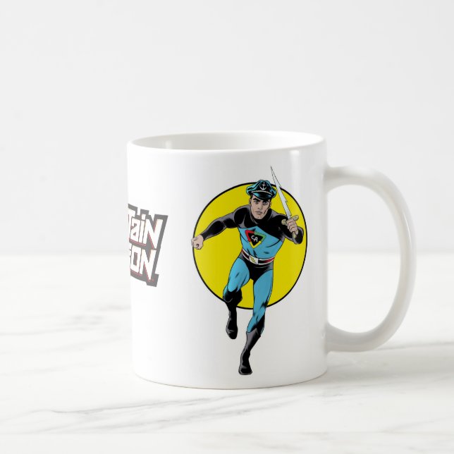 Taza De Café Capitán Action Mug (Derecha)