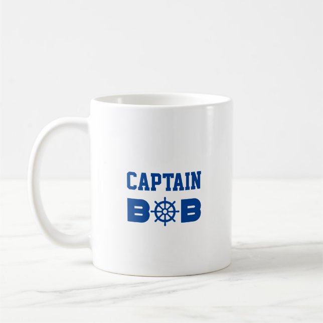 Taza De Café Capitán Bob (Izquierda)