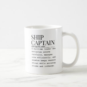 Taza De Café Capitán de barco