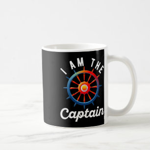 Taza De Café Capitán de barco hombres mujeres divertido paseo e