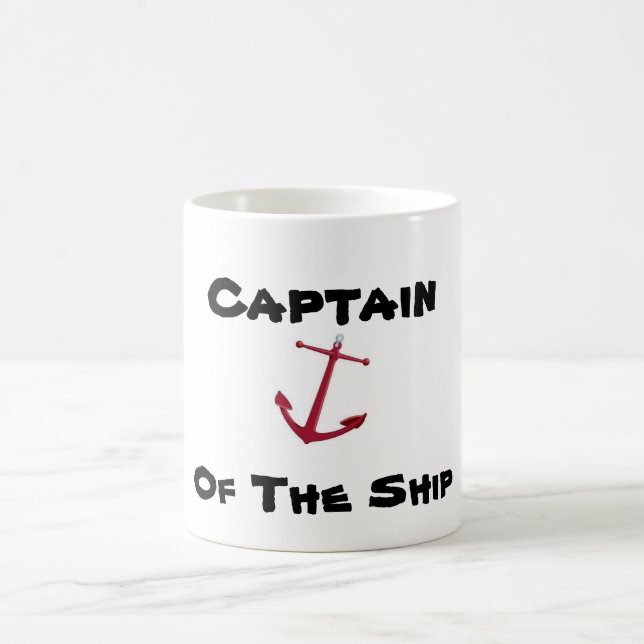 Taza De Café Capitán de la nave (Centro)
