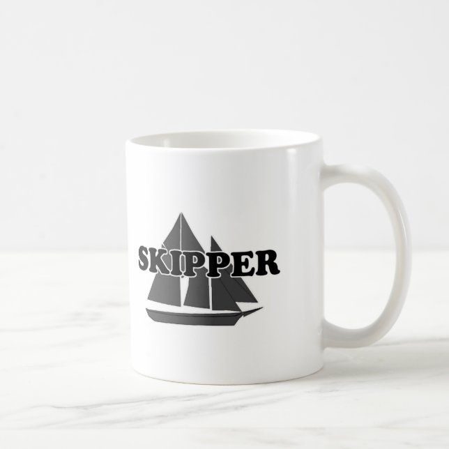 Taza De Café Capitán de las trituradoras (Derecha)