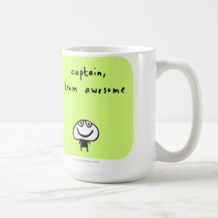 Taza De Café capitán, equipo impresionante