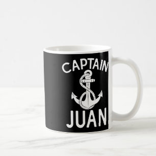 Taza De Café Capitán Juan Barco Barco Anchor de Yate