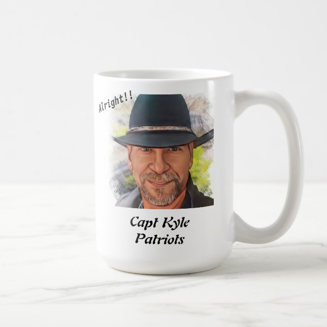 Taza De Café Capitán Kyle Patriots Coffee Mug (Derecha)