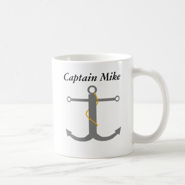 Taza De Café Capitán Mike Mug (Derecha)