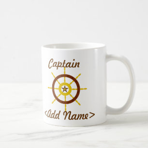 Taza De Café Capitán Mug personalizado