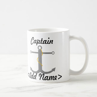 Taza De Café Capitán Mug personalizado