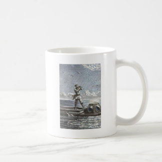 Taza De Café Capitán Nemo Verne 20.000 ligas Arte de Ciencia Fi