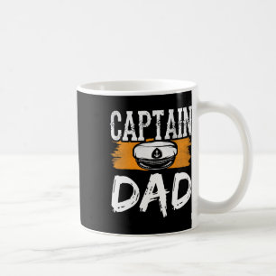 Taza De Café Capitán Papá Yate Barco Tripulación Barco Padre Pa