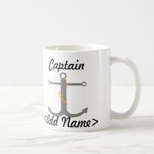 Taza De Café Capitán personalizado Mug
