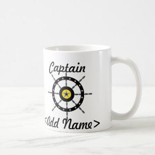Taza De Café Capitán personalizado Mug