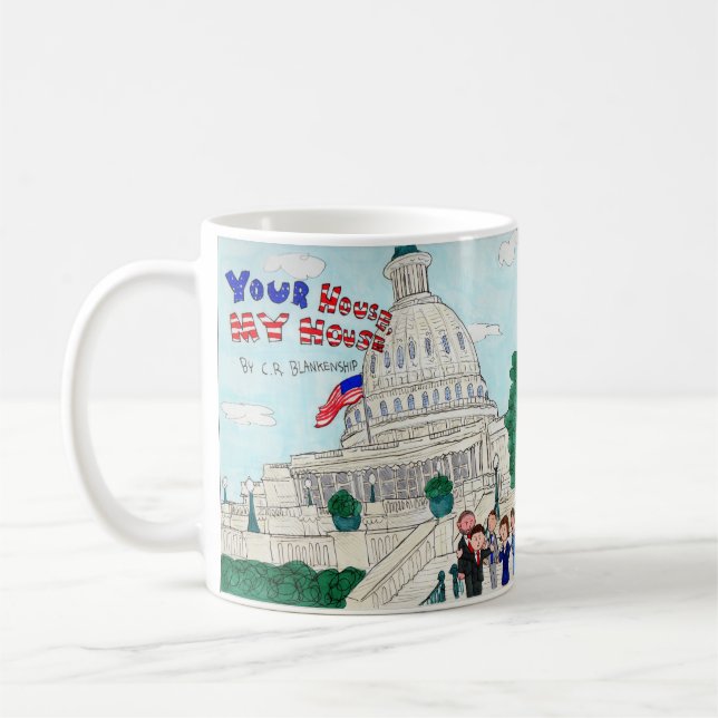 Taza De Café Capitol Steps Coffee Mug (Izquierda)