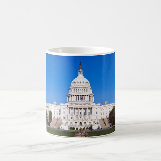 Taza De Café Capitolio de EE. UU. - peluca de recuerdo (Centro)