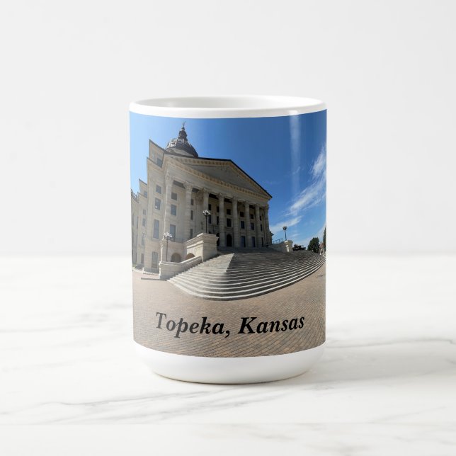 Taza De Café Capitolio Estatal de Topeka (Centro)