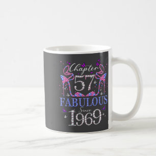 Taza De Café Capítulo 57 Fabuloso Desde 1969 Cumpleaños 57 Muje